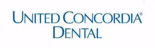 United Concordia Dental logo with blue text on a white background.
